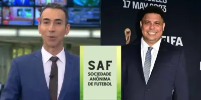 “R$400 milhões”: Tralli paralisa JH com anúncio de Ronaldo Fenômeno comprando SAF gigante no Brasil