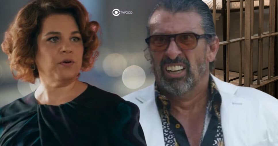 Violeta e Osmar em Volta por Cima (Foto: Reprodução / Globo / Montagem TV Foco)