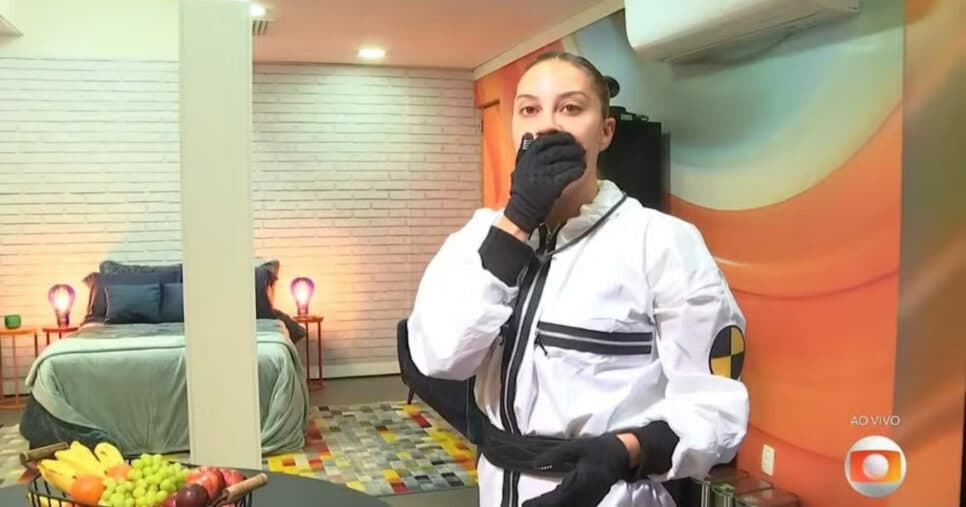 Renata na Vitrine do Seu Fifi, do BBB25, da Globo (Foto: Reprodução)