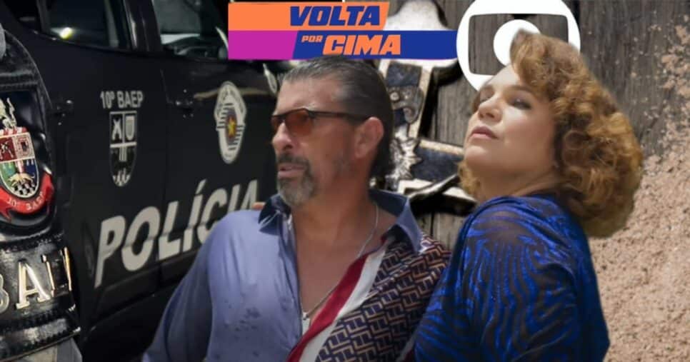 Denúncia e polícia acionada: 3 viradas fazem Osmar virar pó em plena quarta de cinzas em Volta Por Cima (Foto: Reprodução/ TV Globo/ Internet/ Montagem TV Foco)