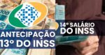 13º e 14º salário do INSS - Foto: Montagem