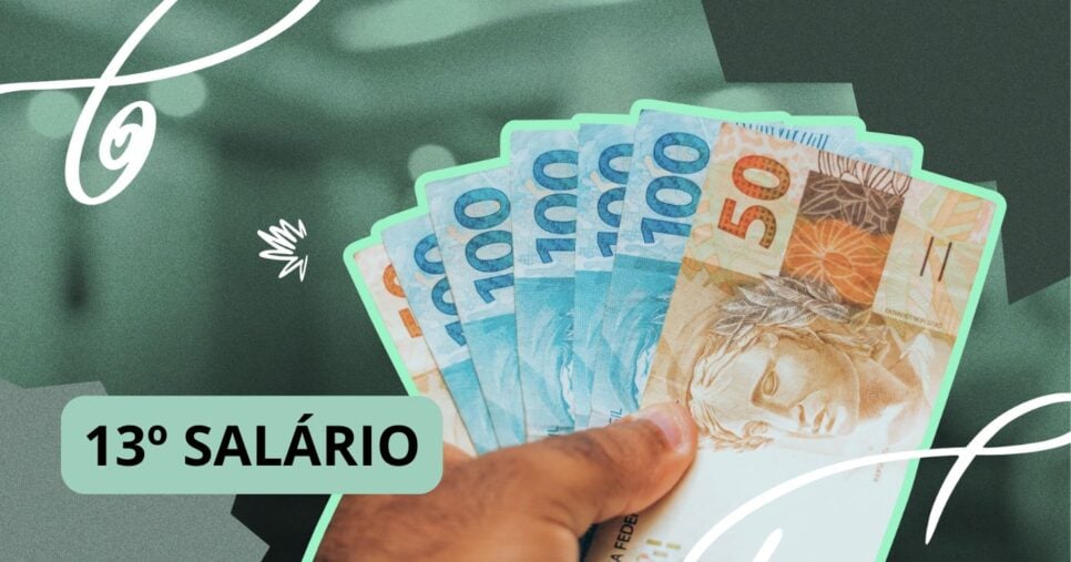 13º salário em 2025 para CLTs (Foto: MONTAGEM TVFOCO)