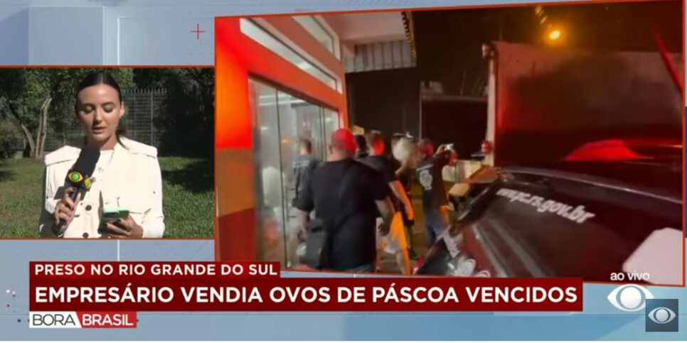 Situação acabou causando a prisão do responsável (Foto Reprodução/Band)