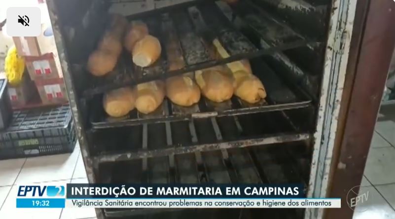 Equipamentos sujos e enferrujados e ambiente insalubre (Foto Reprodução/Globo)