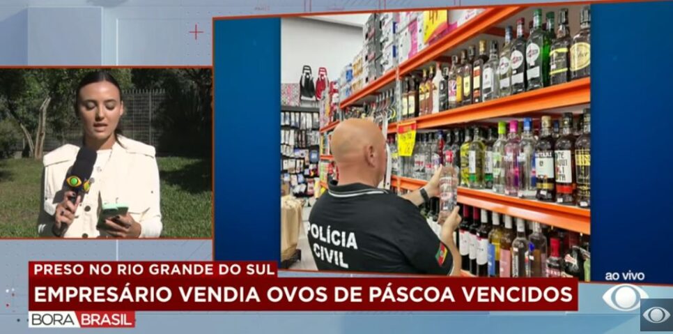Outros produtos também estavam irregulares (Foto Reprodução/Band)