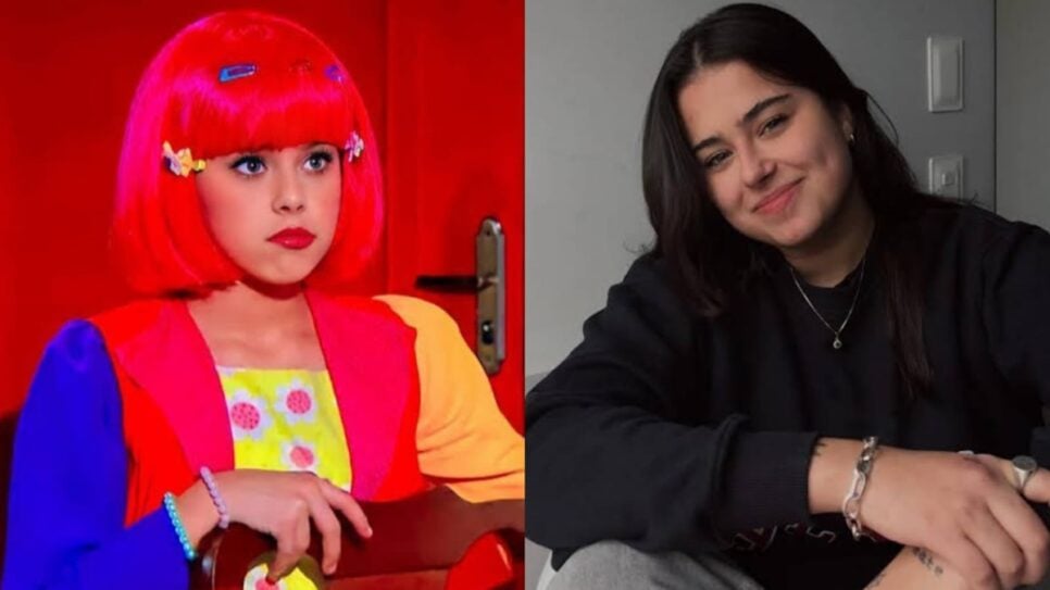Amanda Furtado, a boneca Laurinha, assumiu-se lésbica (Fotos: Reprodução/ SBT/ Instagram/ Montagem)