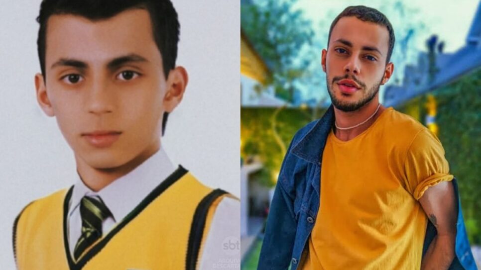 Metturo, hoje músico, era figurante e dublê do Jorge em Carrossel - Assumido assexual condicional (Fotos: Reprodução/ Internet/ Instagram/ Montagem)