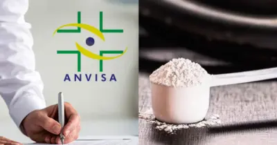Anvisa faz comunicado urgente aos que consomem creatina sobre 40 marcas
