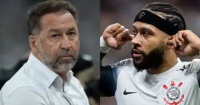 Augusto Melo tem veredito sobre ADEUS de Depay no Corinthians para jogar em outro time da série A