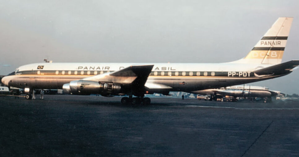 Avião da Panair do Brasil (Foto: Reprodução)