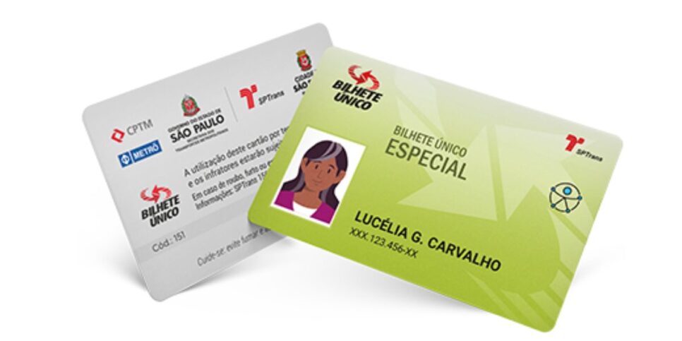 Bilhete Único da Pessoa Idosa (Foto: SPTrans)