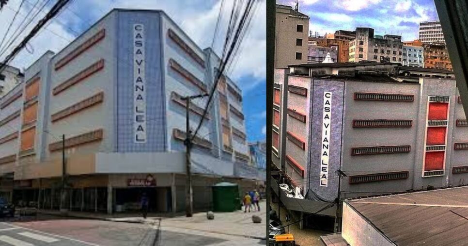 Casa Viana Leal (Foto Reprodução/Montagem/Tv Foco/Janelas do esquecimento)