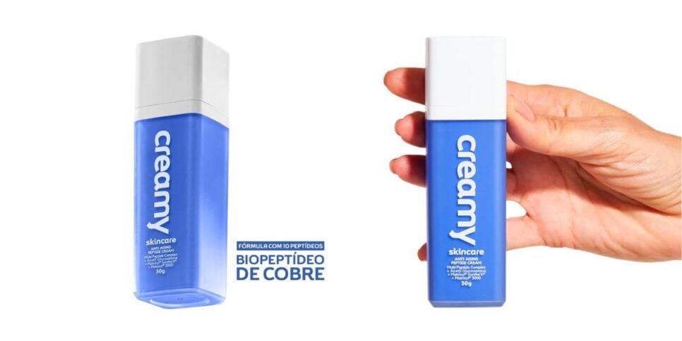 Hidratante facial Anti-Aging Peptide Cream, da Creamy (Foto: Internet)