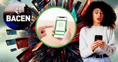 Cartão de crédito e débito são passados para trás por método de pagamento e informação é confirmada pelo Banco Central (Foto Reprodução/Montagem/Tv Foco/Canva/Lennita)