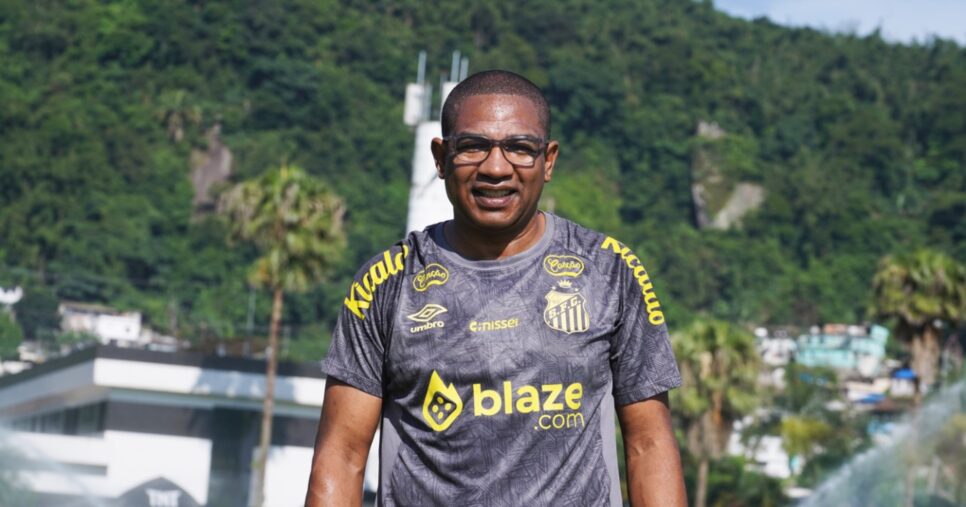 César Sampaio é treinador interino do Santos - Foto: Montagem