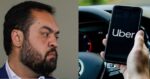 Cláudio Castro / Uber - Montagem: TVFOCO