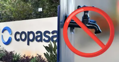 Água cortada nesta quinta (10): Copasa baixa decreto com suspensão de serviço em BH, MG, e abala mineiros