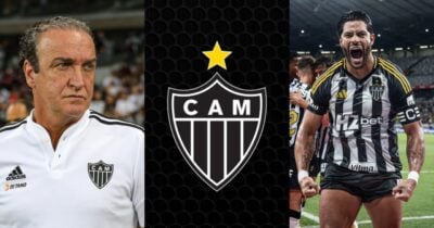 Cuca tem veredito de +1 reforço no Atlético-MG - Foto: Montagem