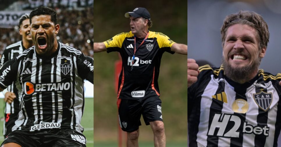 Dupla de Hulk e+: Cuca sofre debandada de 7 craques no Galo (Foto: Reprodução/ Internet)