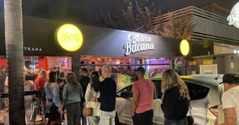 Fachada do bar