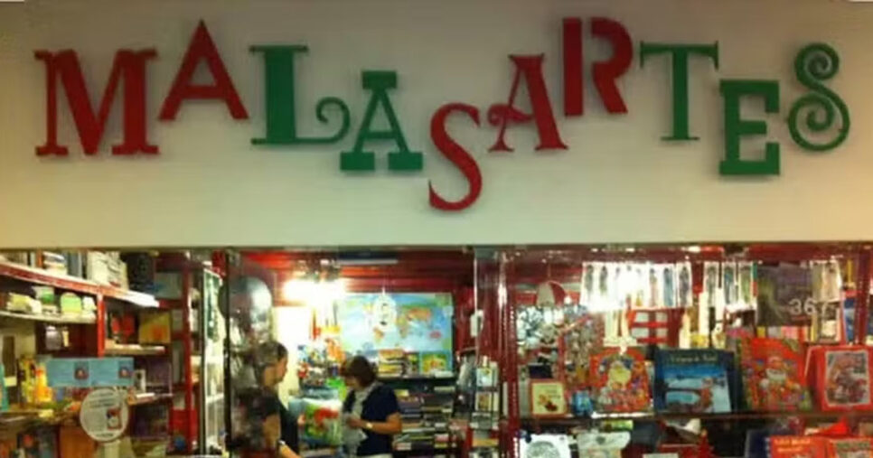 Fechamento da livraria Malasartes (Foto: Reprodução)