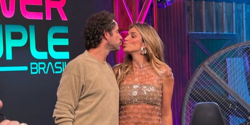 Felipe Andreoli e Rafa Brites (Foto: TV Foco)