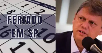Durante o Governo Tarcísio: Feriado é confirmado terça (4) em cidades de SP