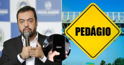 Fim do pedágio: Cláudio Castro é acionado com nova lei para isenção a rival nº1 da Uber no RJ