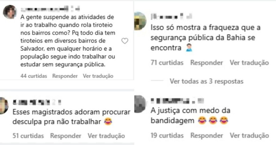 Opinião pública sobre o caso (Foto Reprodução/Montagem/Instagram/DP)