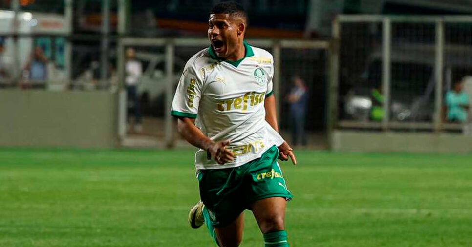Jogador Gilberto - Palmeiras (Foto: Reprodução)