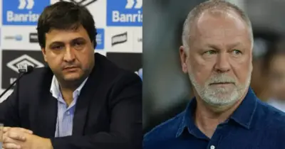 Mano Menezes desesperado: Guerra confirma saída de dupla de Cuellar e +1 craque no Grêmio