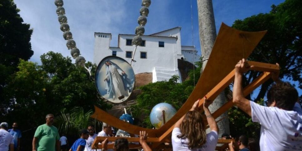 Homenagem a Nossa Senhora da Penha (Foto: Reprodução/ Governo Federal)