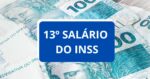 Ilustração 13º salário do INSS (Fotos: Canva)