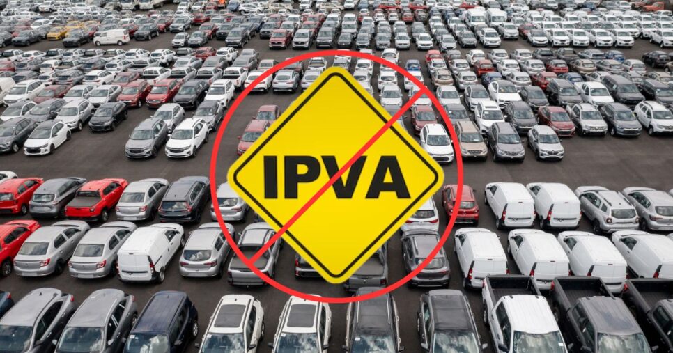 Ilustrações carros, bloqueio e IPVA (Fotos: Reproduções / Canva / Freepik)