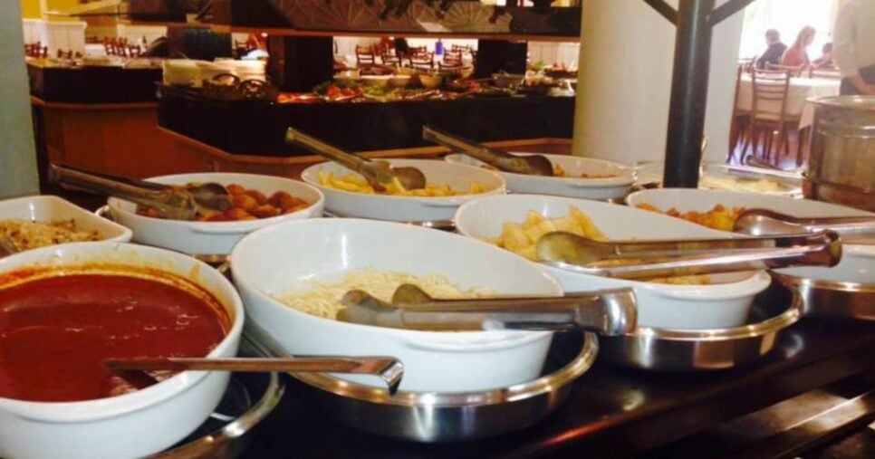Interior da churrascaria