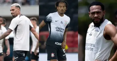 Beijos, disfarce e carícias: Jogadores discretos do Corinthians são flagrados em momento íntimo em SP