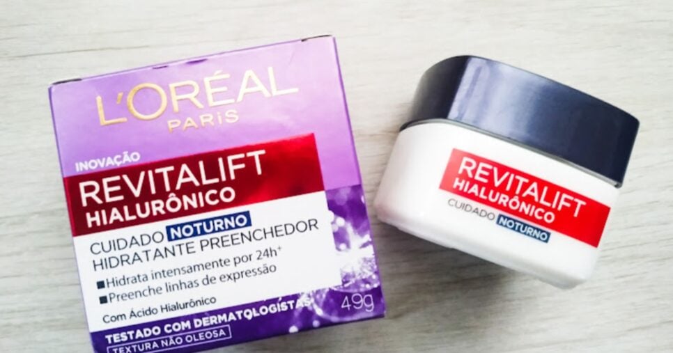 L’Oréal Paris Revitalift Hialurônico Cuidado Noturno - (Foto: Internet)