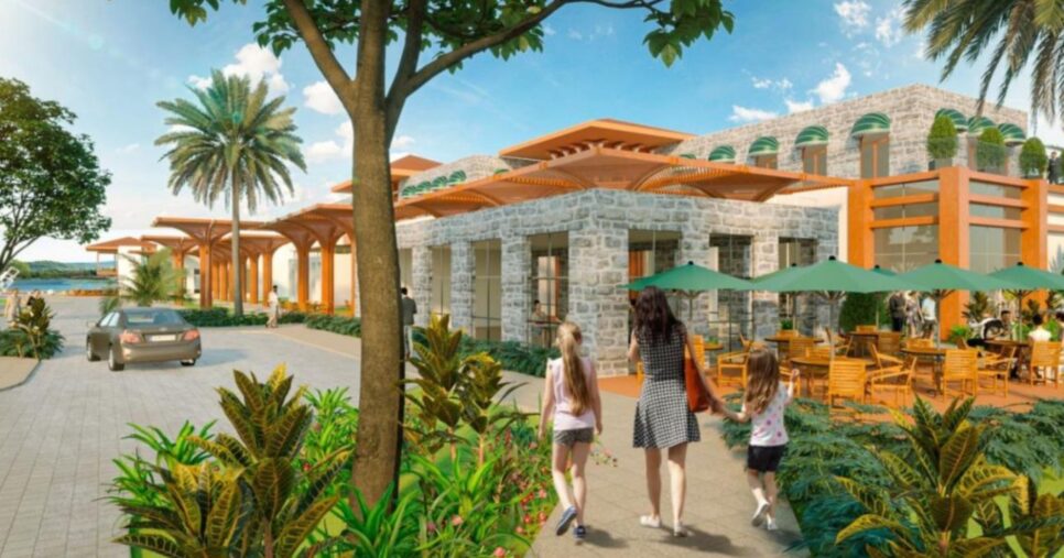 Projeto do shopping Laguna Mall - Foto: Internet 