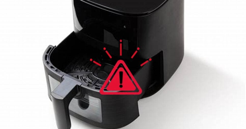 Lavar a air fryer com 1 ingrediente destruirá sua cozinha (Foto: Reprodução/ Internet)