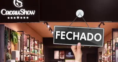 Portas fechadas e chocolates apreendidos: O ADEUS de unidade da Cacau Show em SP e comunicado oficial