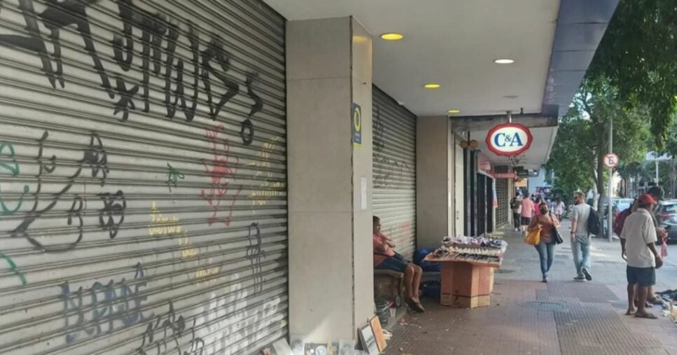 Loja fechada da C&A