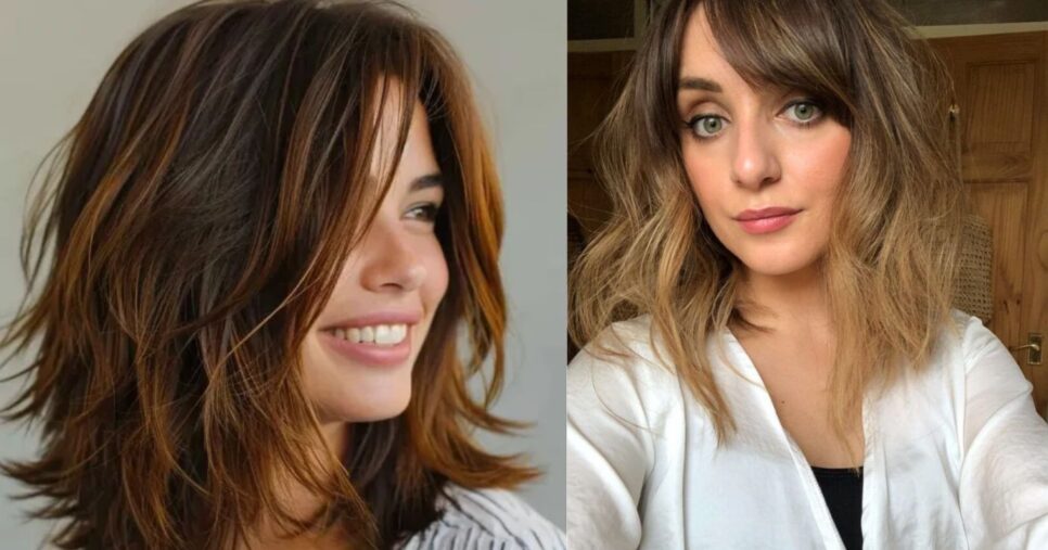 Long Bob repaginado (Foto Reprodução/Montagem/Pinerest)