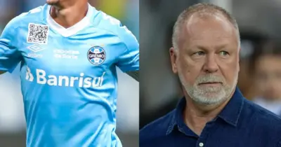 Retorno apoteótico de dupla de Gustavo Cuellar e desfecho de Volpi chegam voando em Mano Menezes no Grêmio
