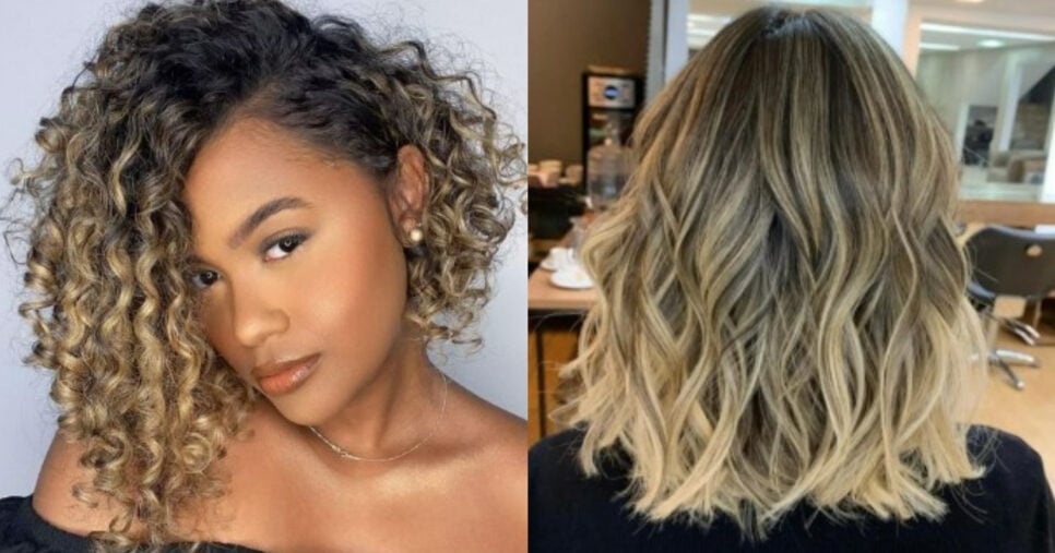 Mechas ombré hair (Foto: Reprodução/Montagem TV Foco)