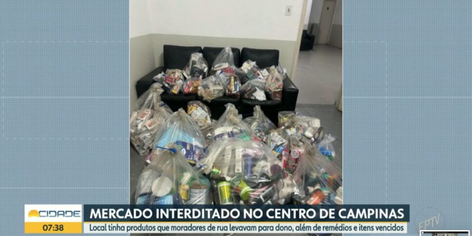 Mercado de Campinas (Foto: Reprodução / Globo)
