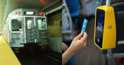 Metrô e pessoa utilizando cartão em ônibus (Fotos: Canva)