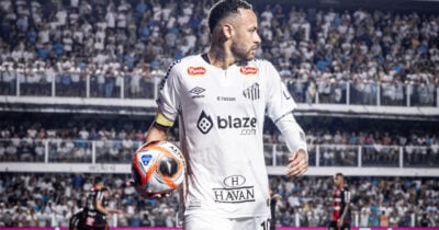 Neymar fica de fora de mais um jogo do Santos (Foto: Raul Baretta/ Santos FC)