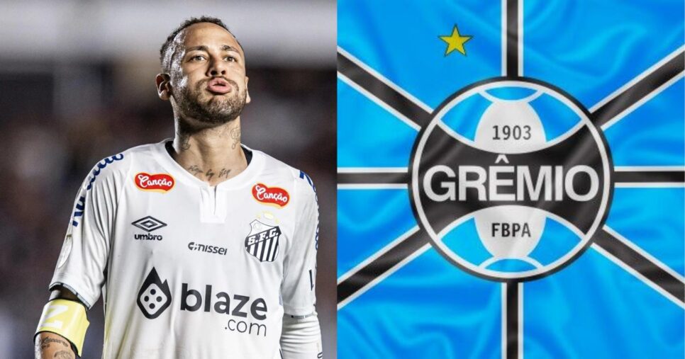 Neymar no Santos e reforço ao Grêmio - Foto Reprodução Internet