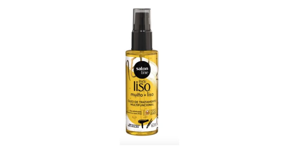 Óleo de Tratamento Multifuncional Meu Liso Muito + Liso (Foto: Salon Line)