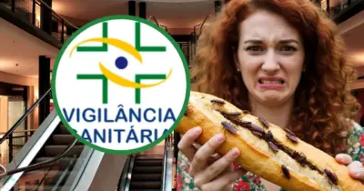Pão recheado de baratas: Padaria nº1 em shopping popular é interditada pela Vigilância Sanitária no RJ